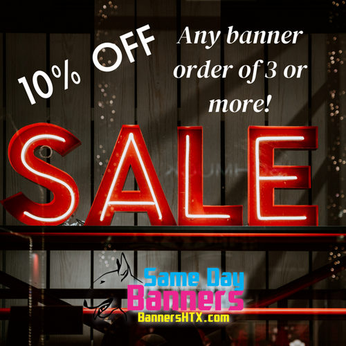 october sale on banners