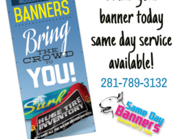 Indoor outdoor banners