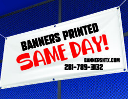 same day banners houston