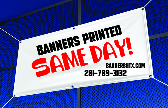 same day banners houston